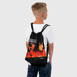 Рюкзак-мешок Load - Metallica, цвет: 3D-принт — фото 2