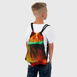 Рюкзак-мешок Кратер Вулкана, цвет: 3D-принт — фото 2