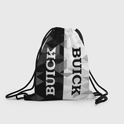 Рюкзак-мешок Buick Black And White, цвет: 3D-принт