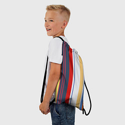 Рюкзак-мешок Stripes Abstract, цвет: 3D-принт — фото 2