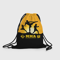 Рюкзак-мешок ММА Mixed Martial Arts, цвет: 3D-принт
