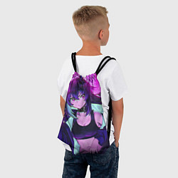 Рюкзак-мешок Тян Самурай, цвет: 3D-принт — фото 2