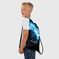 Рюкзак-мешок Ride the Lightning Metallica, цвет: 3D-принт — фото 2