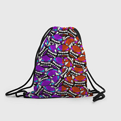 Рюкзак-мешок Geometry Dash: Pattern, цвет: 3D-принт