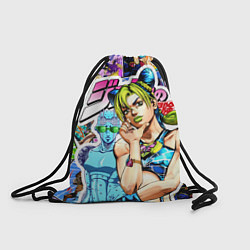 Рюкзак-мешок JoJos Bizarre Adventure - Джолин Кудзё, цвет: 3D-принт