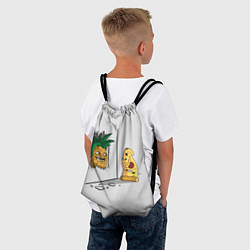 Рюкзак-мешок HERES PINEAPPLE!, цвет: 3D-принт — фото 2