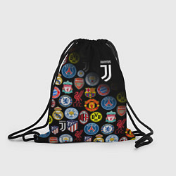 Рюкзак-мешок JUVENTUS LOGOBOMBING SPORT, цвет: 3D-принт