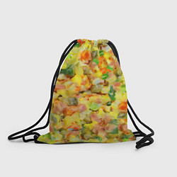 Рюкзак-мешок Оливье, цвет: 3D-принт