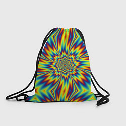Рюкзак-мешок Пульсирующий Огненный Цветок, цвет: 3D-принт