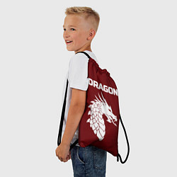 Рюкзак-мешок WHITE DRAGON, цвет: 3D-принт — фото 2