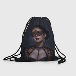 Рюкзак-мешок ЙЕННИФЕР ВЕДЬМАК 2, цвет: 3D-принт