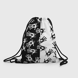 Рюкзак-мешок Death Stranding паттерн логотипов, цвет: 3D-принт