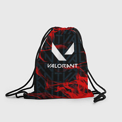 Рюкзак-мешок Valorant Fire, цвет: 3D-принт