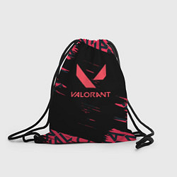 Рюкзак-мешок Valorant паттерн, цвет: 3D-принт