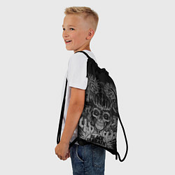 Рюкзак-мешок Блэк Саббат арт, цвет: 3D-принт — фото 2