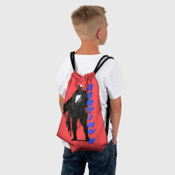 Рюкзак-мешок Destiny neon, цвет: 3D-принт — фото 2