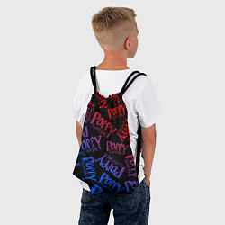 Рюкзак-мешок POPPY PLAYTIME LOGO NEON, ХАГИ ВАГИ, цвет: 3D-принт — фото 2