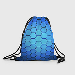Рюкзак-мешок Неоновые 3D ПЛИТЫ, цвет: 3D-принт