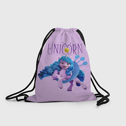 Рюкзак-мешок Unicorn Izzy, цвет: 3D-принт
