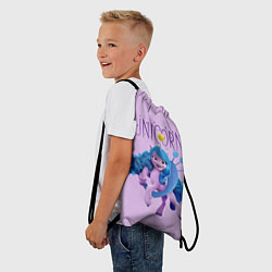 Рюкзак-мешок Unicorn Izzy, цвет: 3D-принт — фото 2