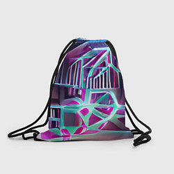 Рюкзак-мешок Неоновая трубка, цвет: 3D-принт