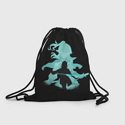 Рюкзак-мешок HERO GENSHIN IMPACT, цвет: 3D-принт