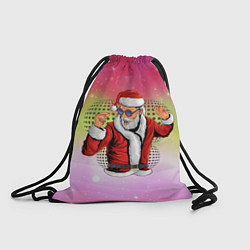 Рюкзак-мешок Disco Santa 2022, цвет: 3D-принт