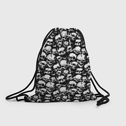 Рюкзак-мешок Screaming skulls, цвет: 3D-принт