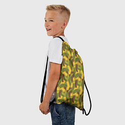 Рюкзак-мешок Носки камуфляж, цвет: 3D-принт — фото 2