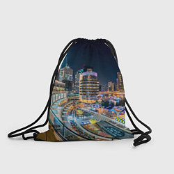 Рюкзак-мешок Дубай Марина, цвет: 3D-принт