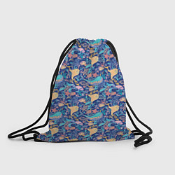 Рюкзак-мешок Морская Рыба, цвет: 3D-принт