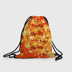 Рюкзак-мешок Кленовый листопад, цвет: 3D-принт