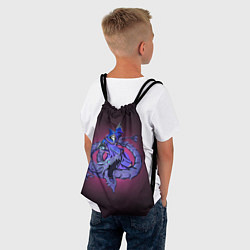 Рюкзак-мешок Лунатик-сектант, цвет: 3D-принт — фото 2