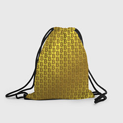 Рюкзак-мешок Биткоин золото, цвет: 3D-принт