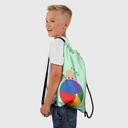 Рюкзак-мешок Ку-ку!, цвет: 3D-принт — фото 2