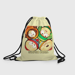 Рюкзак-мешок Персонажи Южный парк South Park, цвет: 3D-принт