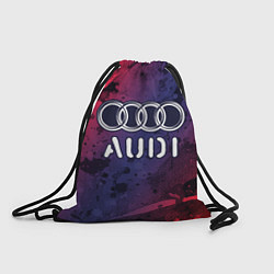 Рюкзак-мешок AUDI Audi Краски, цвет: 3D-принт