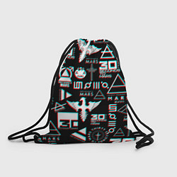Рюкзак-мешок 30 Seconds to Mars - Glitch, цвет: 3D-принт