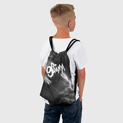 Рюкзак-мешок 9 грамм гроза, цвет: 3D-принт — фото 2