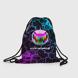 Рюкзак-мешок 6IX9INE: ТРЕЩИНЫ, цвет: 3D-принт