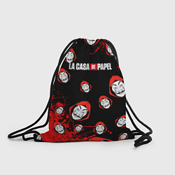 Рюкзак-мешок La Casa de Papel Профессор, цвет: 3D-принт