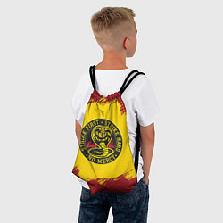 Рюкзак-мешок Cobra Kai Big Logo, цвет: 3D-принт — фото 2