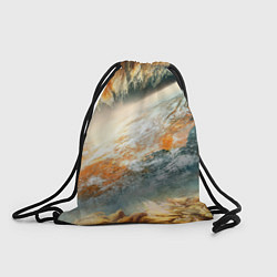 Рюкзак-мешок Песчаный Космос, цвет: 3D-принт