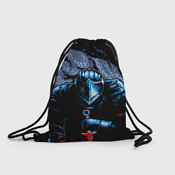 Рюкзак-мешок Dark SOULS 8 BIT, цвет: 3D-принт
