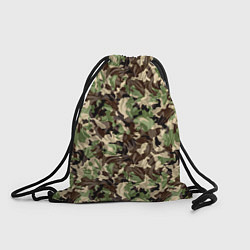Рюкзак-мешок Мятый Камуфляж, цвет: 3D-принт