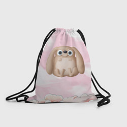 Рюкзак-мешок Большой забавный заяц, цвет: 3D-принт