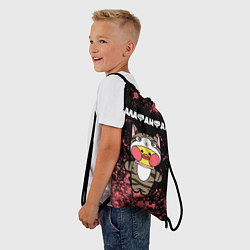 Рюкзак-мешок ЛАЛАФАНФАН - КОТИК Краски, цвет: 3D-принт — фото 2
