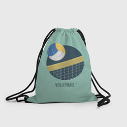 Рюкзак-мешок Volleyball Спорт, цвет: 3D-принт