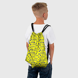 Рюкзак-мешок GYM Спортзал, цвет: 3D-принт — фото 2