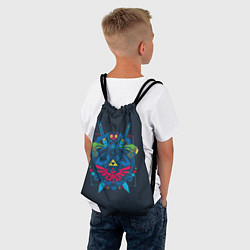Рюкзак-мешок Оружие Линка, цвет: 3D-принт — фото 2